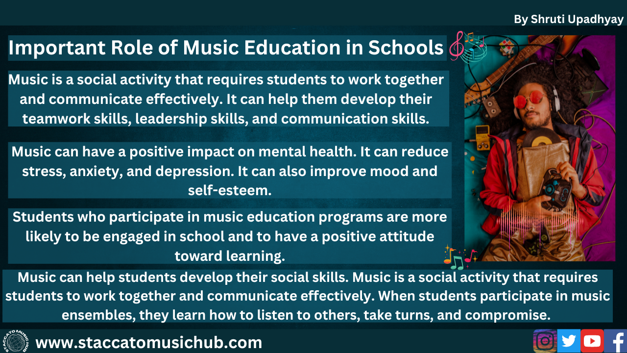 Important Role of Music Education in Schools